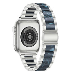 Stainless & Resin Accent Apple Watch Band