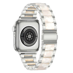 Stainless & Resin Accent Apple Watch Band