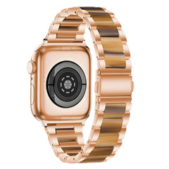 Stainless & Resin Accent Apple Watch Band