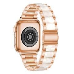 Stainless & Resin Accent Apple Watch Band