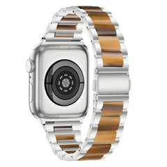 Stainless & Resin Accent Apple Watch Band